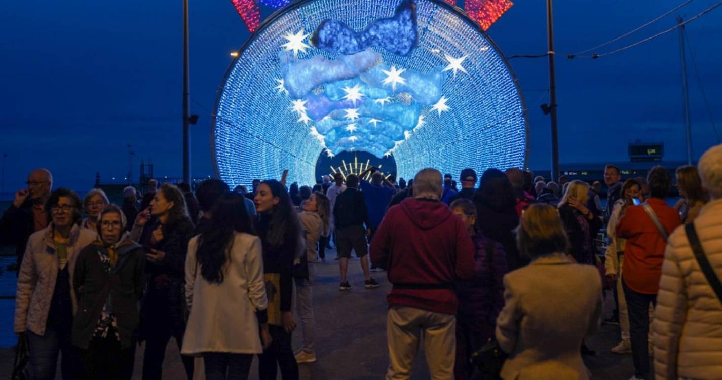 Veja as imagens do Funchal iluminado