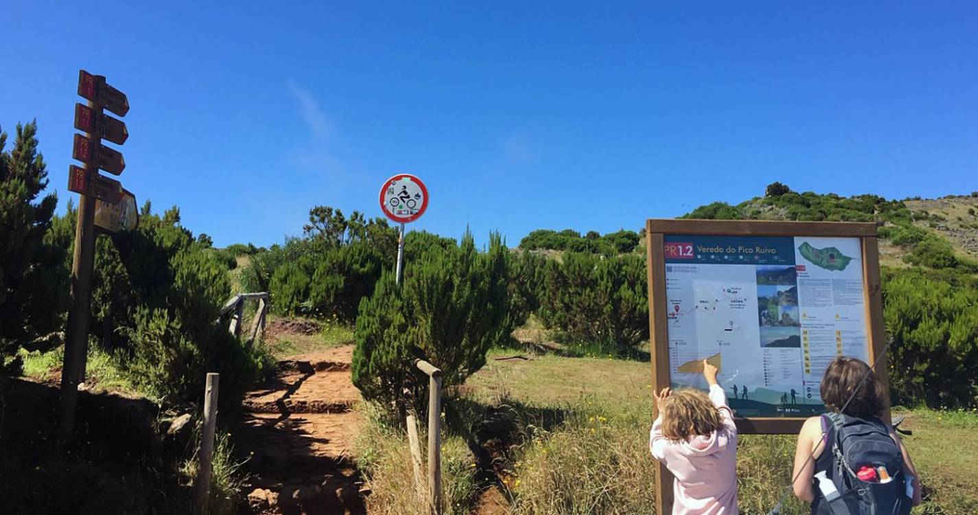 Turista socorrida no Pico Ruivo após queda