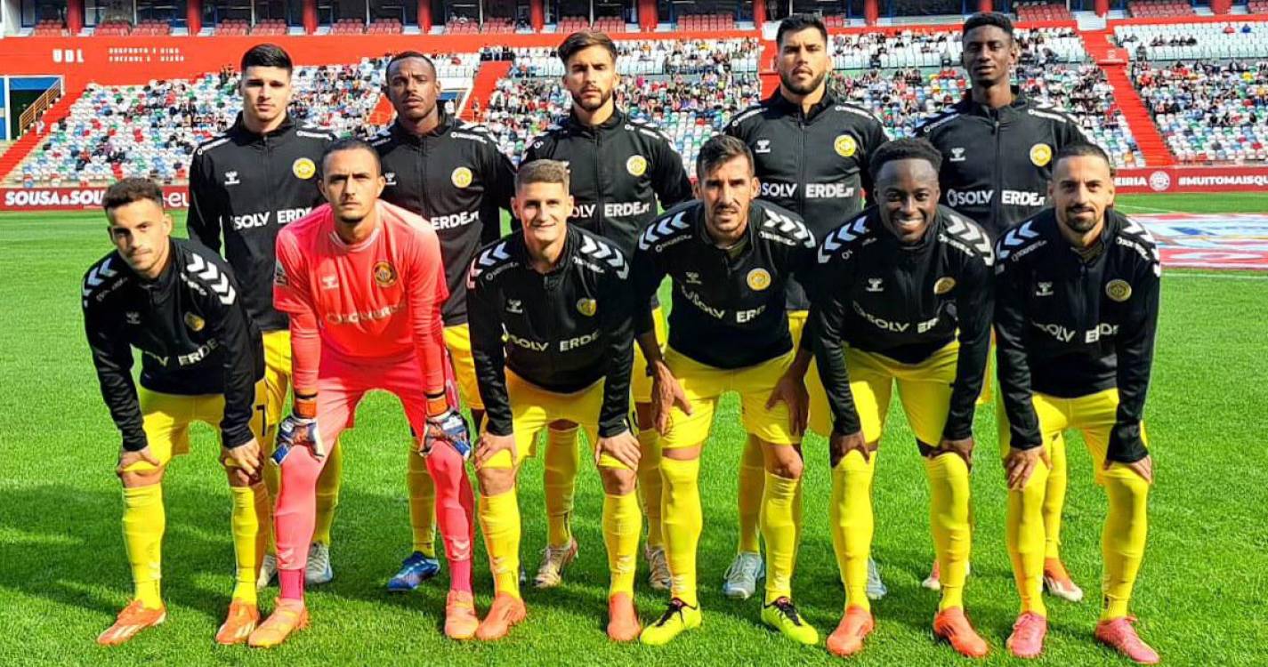 Taça de Portugal: Confira o onze do Nacional em Leiria