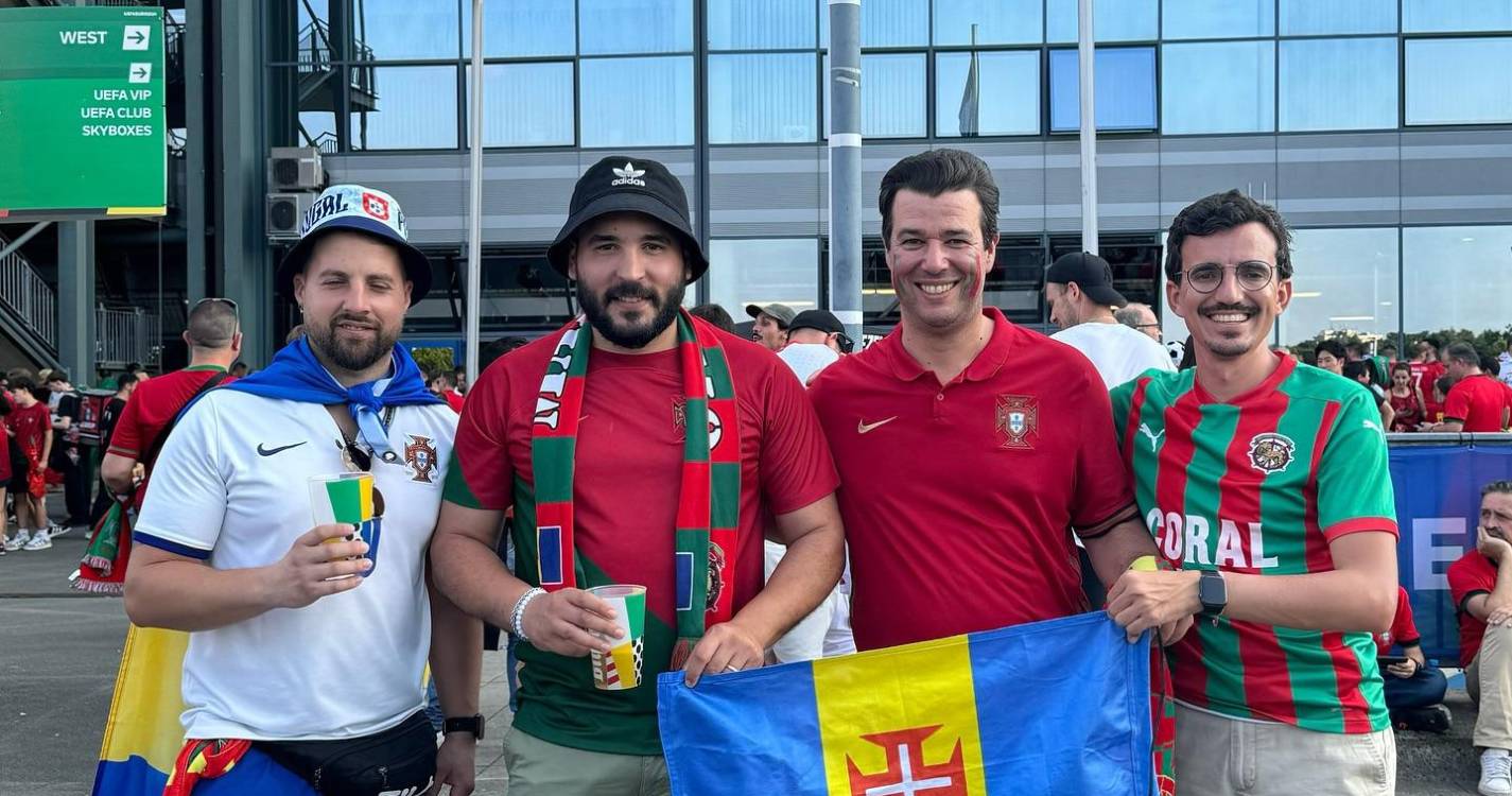Madeirenses preparam-se para assistir ao Geórgia-Portugal (com fotos e vídeo)