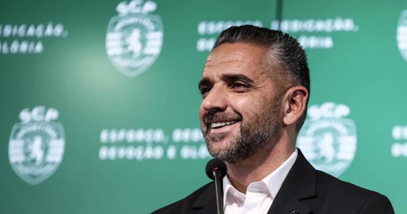 Rui Borges apresenta-se no Sporting com “confiança enorme” e a prometer trabalho