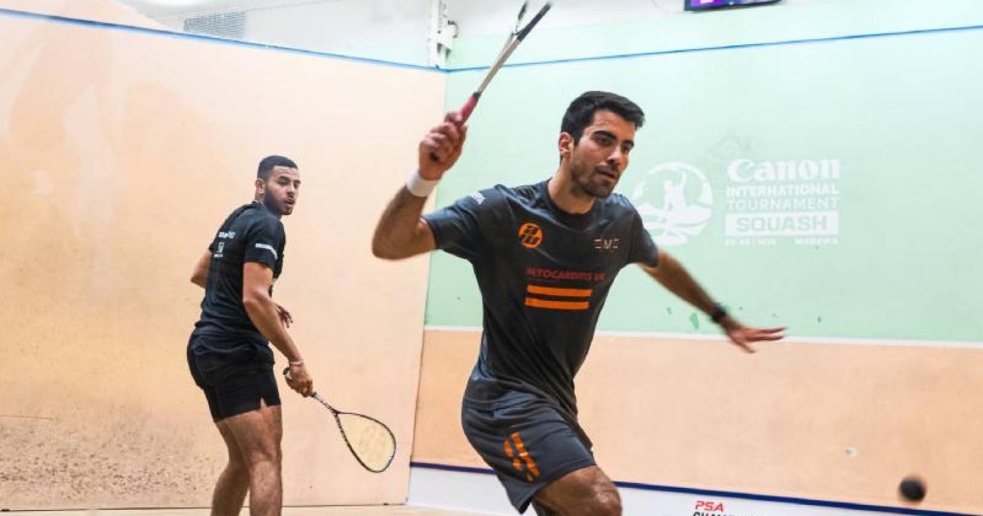 Squash: Favoritos confirmam créditos no arranque do Torneio Internacional da Madeira