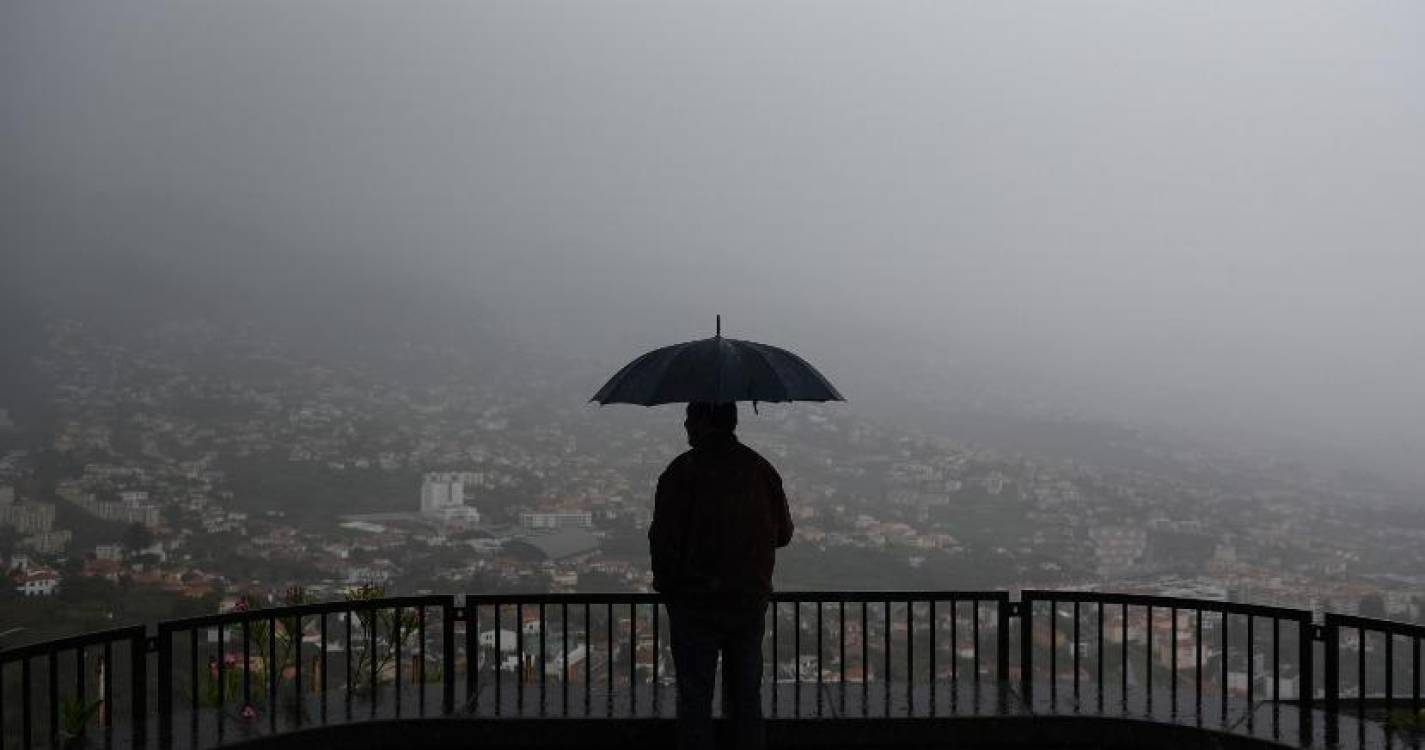 Quinta-feira sete distritos do continente e Madeira com aviso amarelo devido à chuva