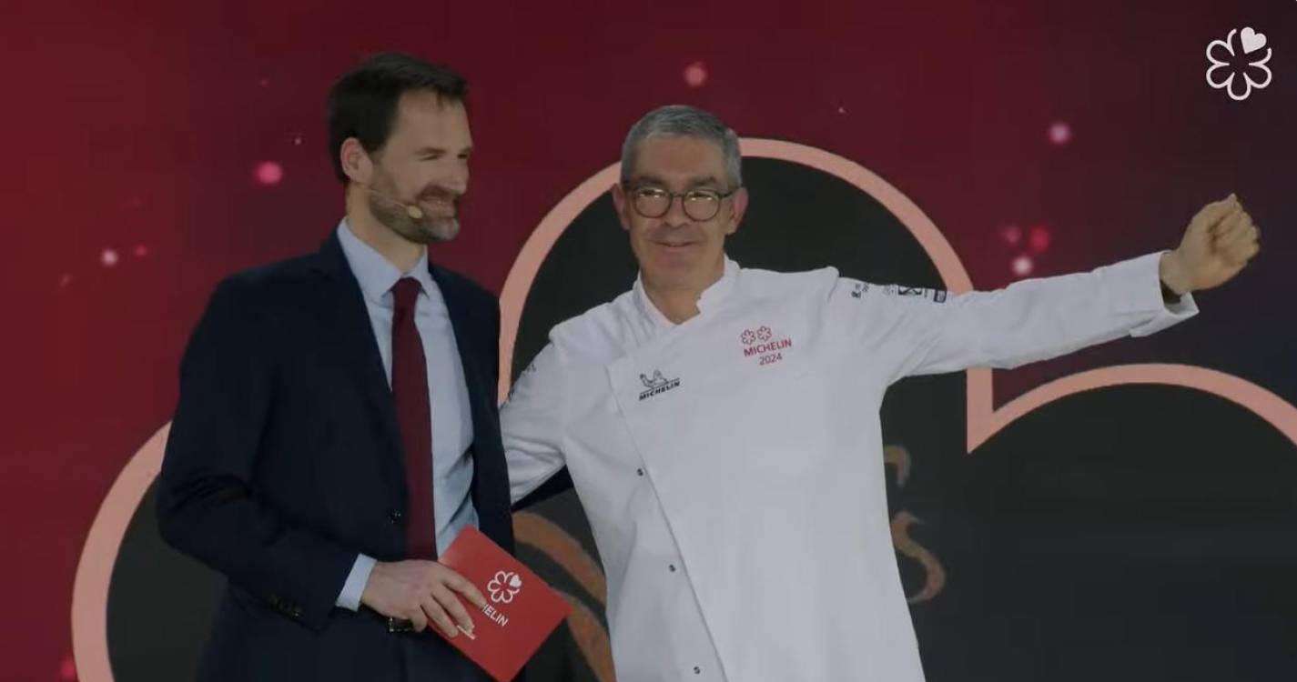 Chef Benoît Sinthon mantém duas estrelas Michelin
