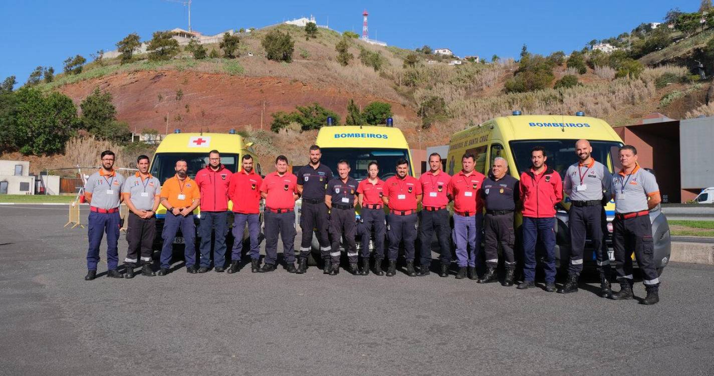 Mais de 100 operacionais formados em Condução Defensiva de Ambulância