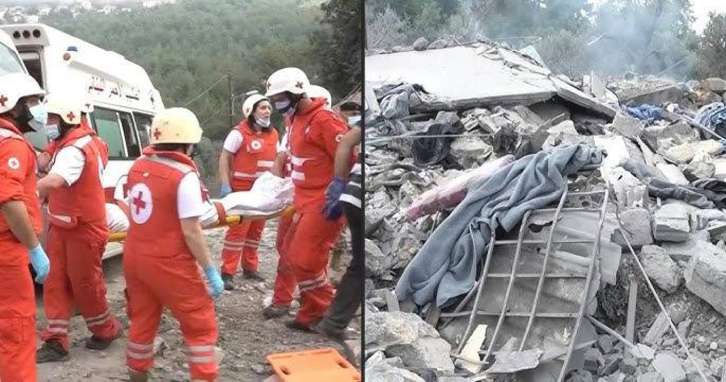 Médio Oriente: Dois elementos da Cruz Vermelha feridos em ataque israelita no sul do Líbano