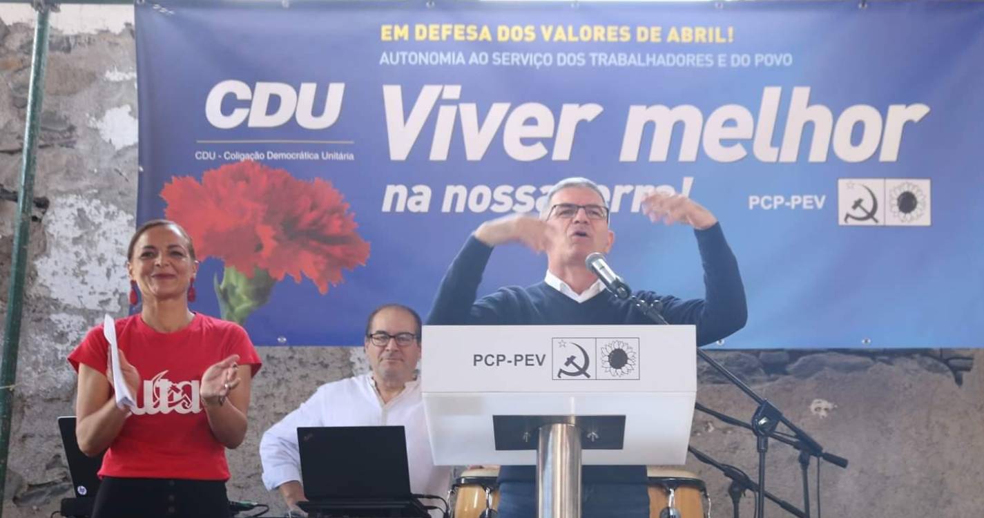 Dia da Região: CDU aborda situação política e problemas do desenvolvimento em almoço-convívio