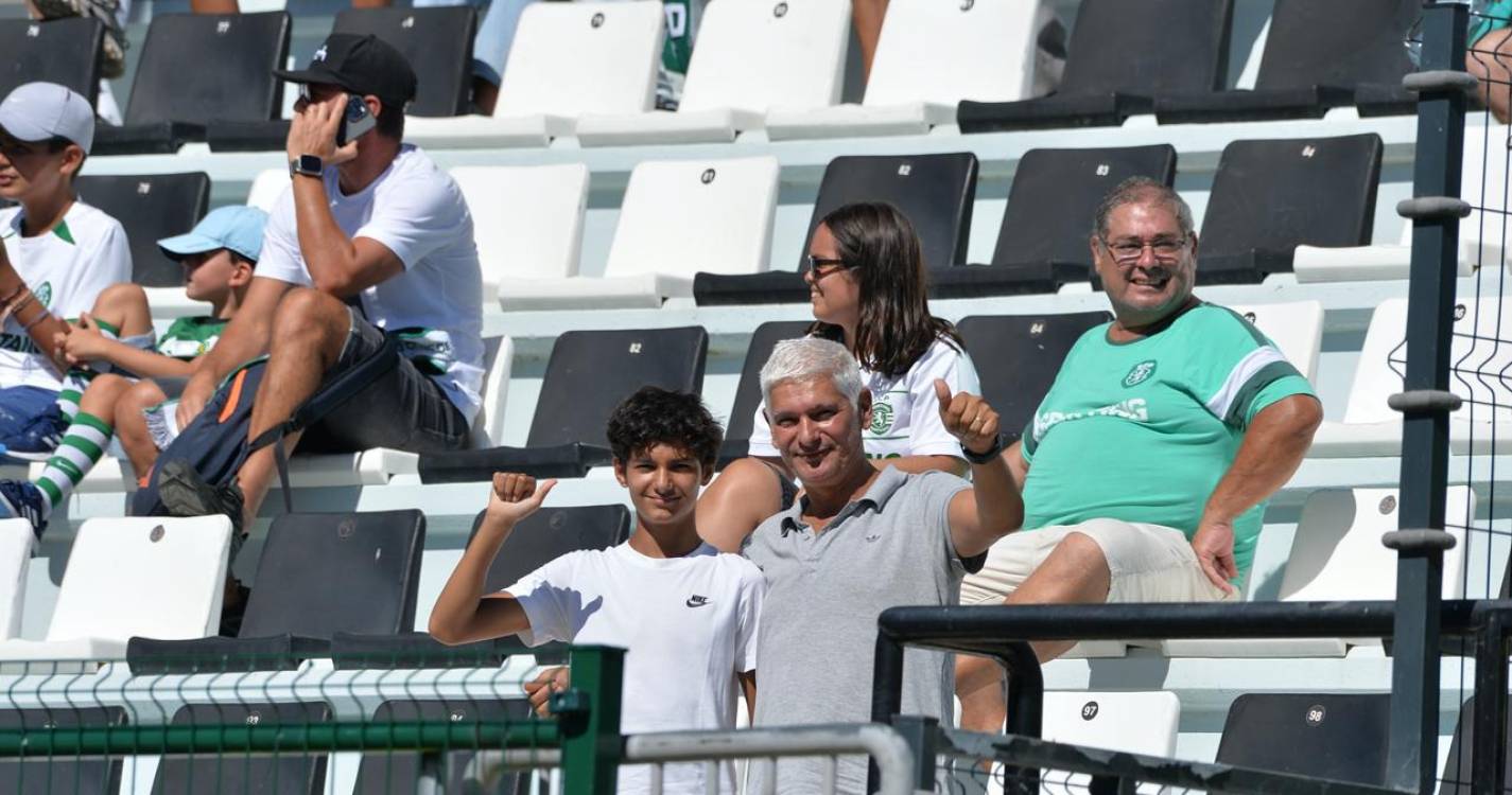 Nacional x Sporting: veja quem está nas bancadas do Estádio da Madeira