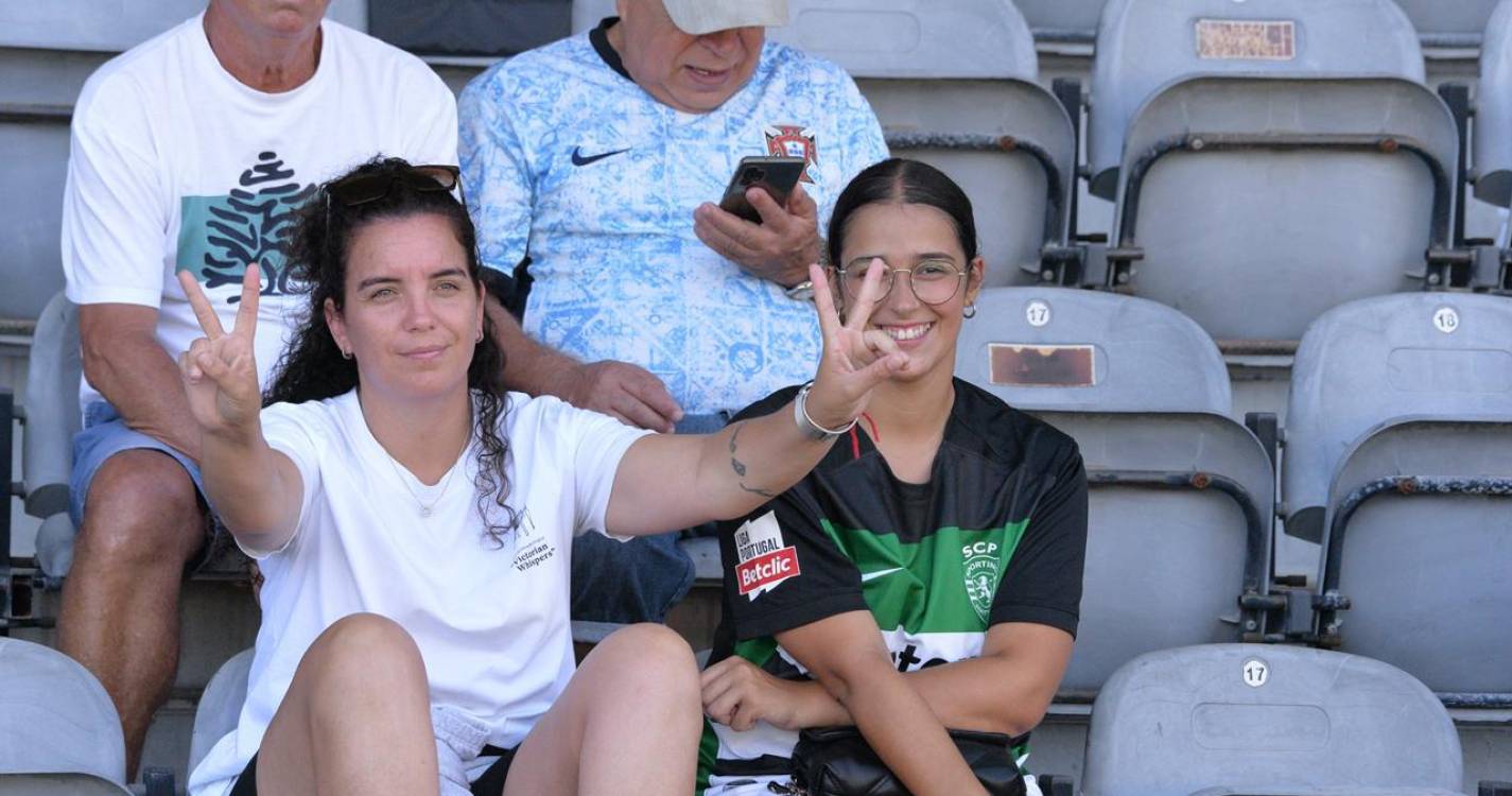 Nacional x Sporting: veja quem está nas bancadas do Estádio da Madeira