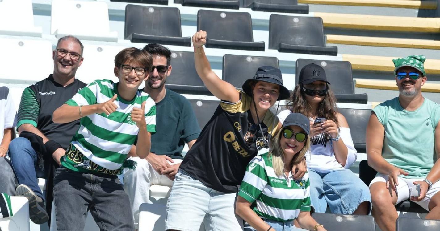 Nacional x Sporting: veja quem está nas bancadas do Estádio da Madeira