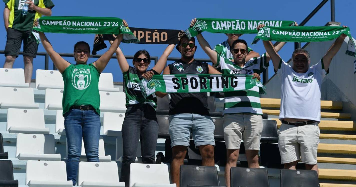 Nacional x Sporting: veja quem está nas bancadas do Estádio da Madeira