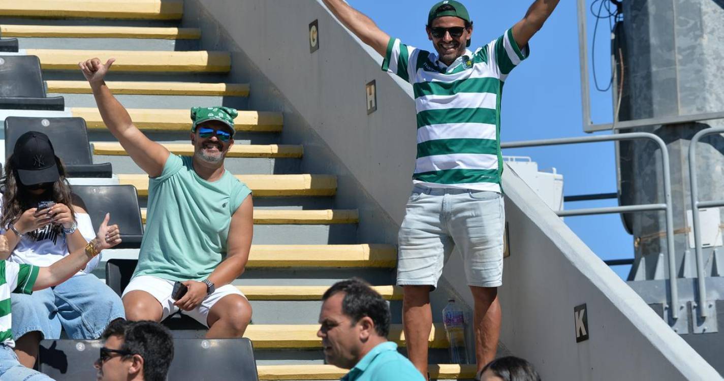 Nacional x Sporting: veja quem está nas bancadas do Estádio da Madeira