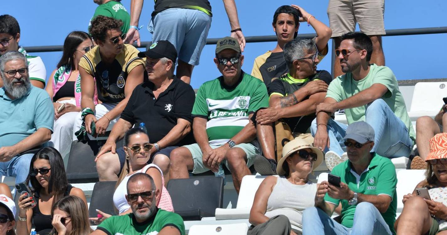 Nacional x Sporting: veja quem está nas bancadas do Estádio da Madeira