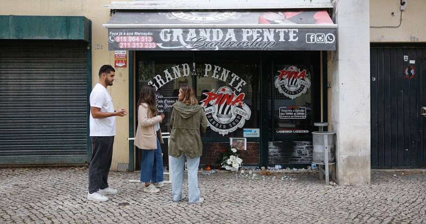 Suspeito de triplo homicídio em barbearia de Lisboa presente a tribunal na quinta-feira