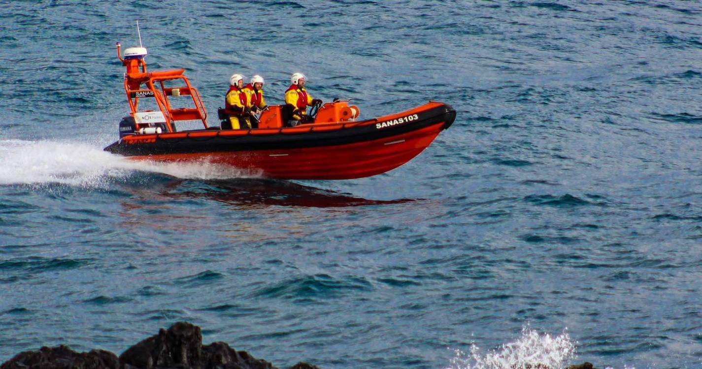 SANAS Madeira em operação de resgate na Praia das Palmeiras