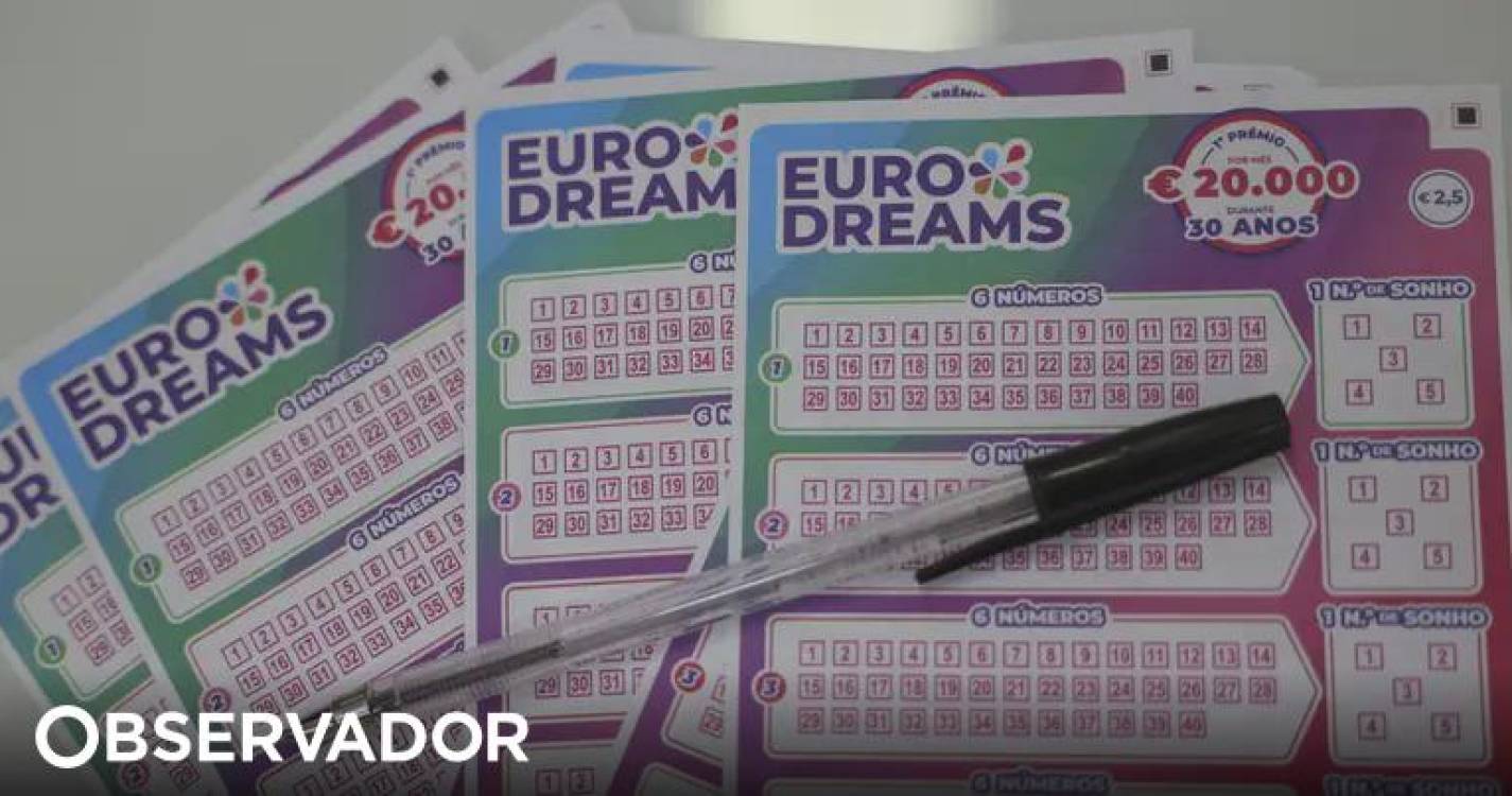 Segundo prémio do EuroDreams saiu em Portugal