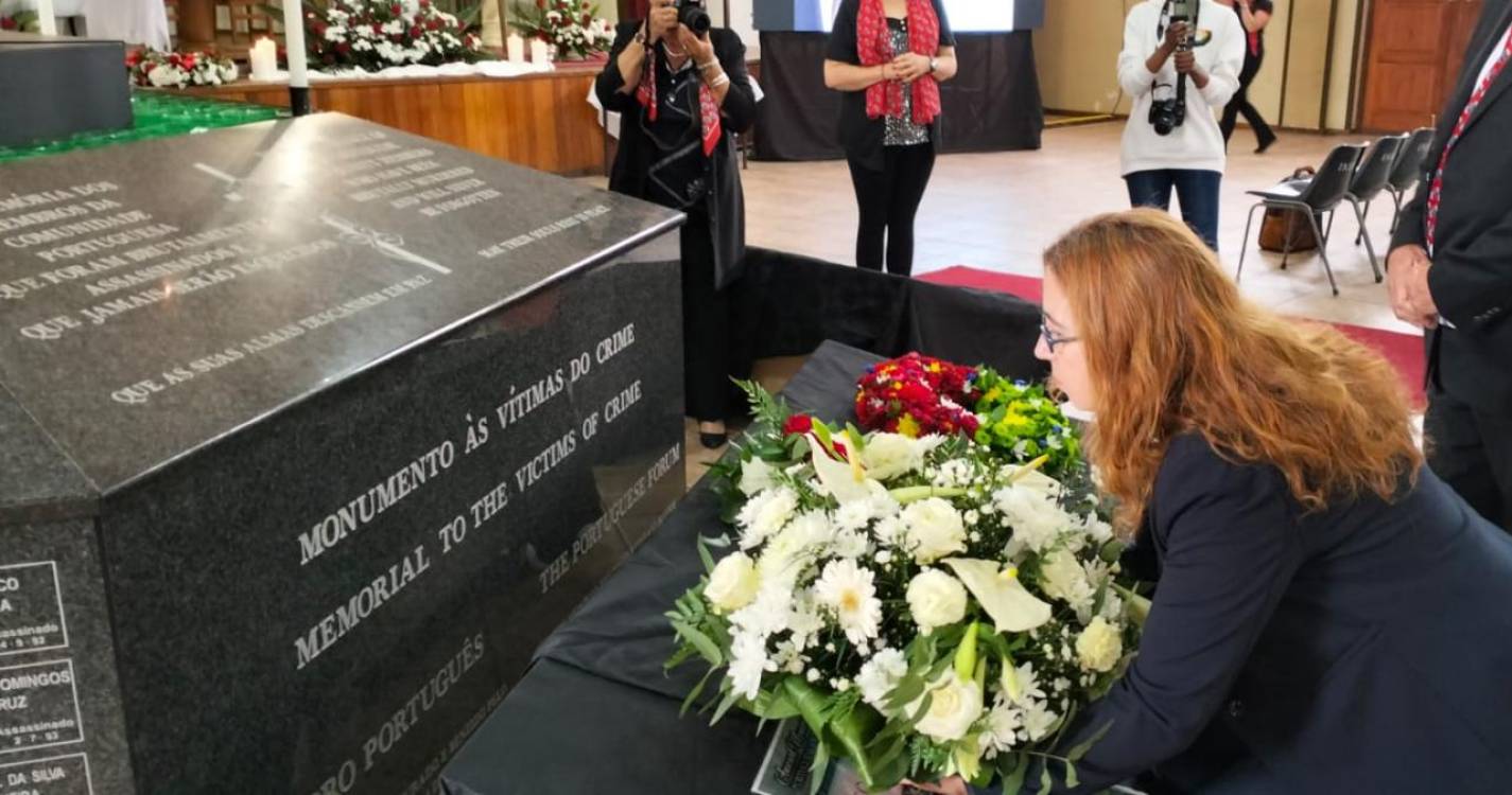 Sentida homenagem em memória das vítimas da violência criminal na África do Sul (com fotos)