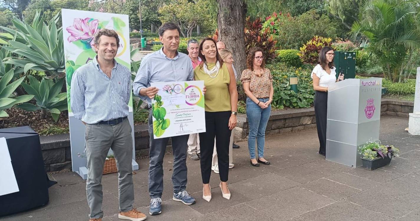 Cidadãos e hotéis premiados pela dedicação aos jardins (com fotos)