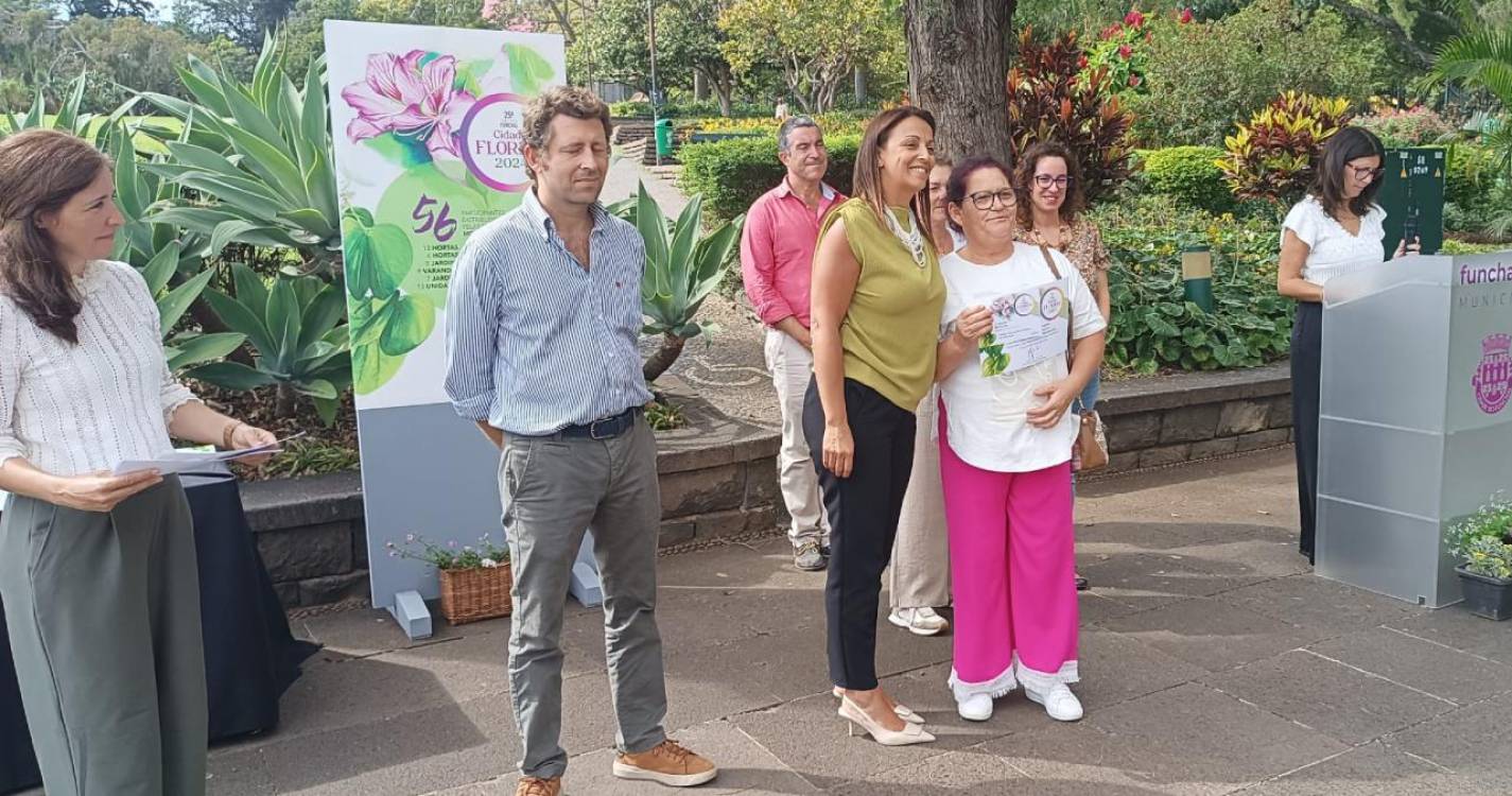 Cidadãos e hotéis premiados pela dedicação aos jardins (com fotos)