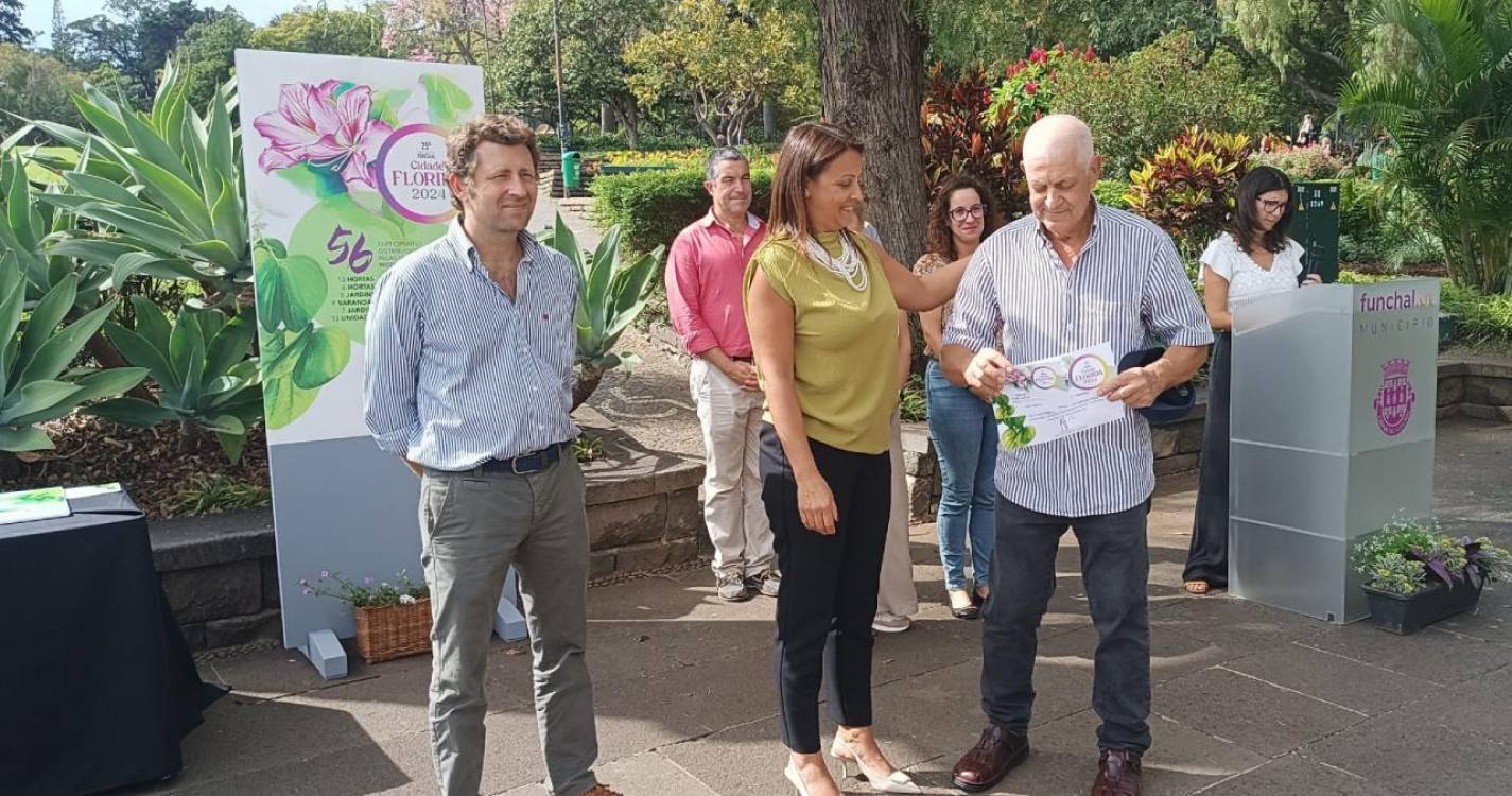 Cidadãos e hotéis premiados pela dedicação aos jardins (com fotos)