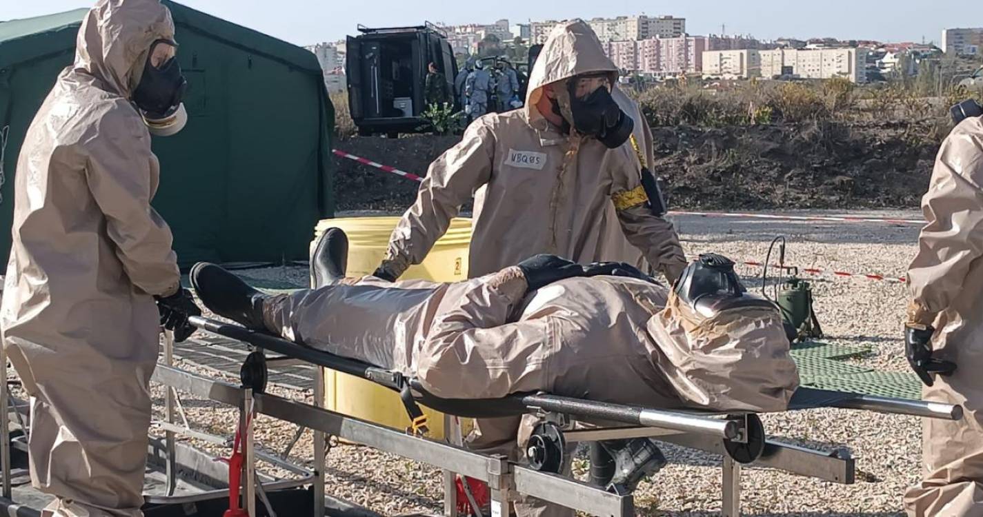 Exército Português testa Elemento de Defesa Nuclear Biológico, Químico e Radiológico