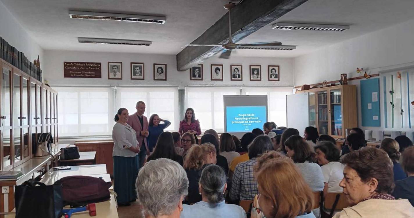 Gonçalves Zarco promoveu workshop sobre programação neurolinguística