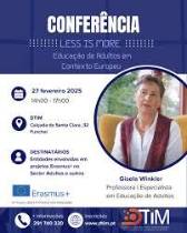 Especialista internacional em educação de adultos participa em conferência no Funchal