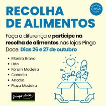 C.A.S.A. promove recolha de bens alimentares no próximo fim de semana