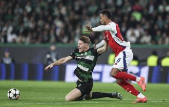 LC: Arsenal goleia Sporting em Alvalade