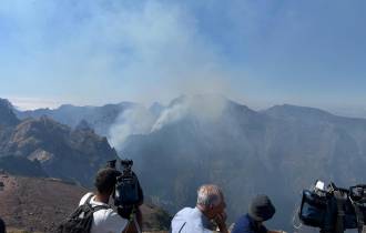 Governo Regional atualiza ponto da situação dos incêndios na manhã deste sábado