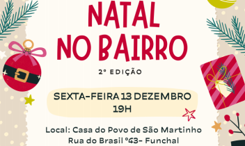 Casa do Povo de São Martinho convida a celebrar o “Natal no Bairro”