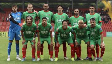 Marítimo em desvantagem ao intervalo no Estádio do Mar