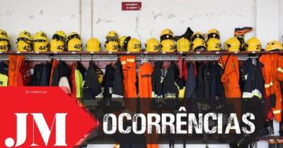 Bombeiros mobilizados para inundação na Rua do Amparo