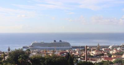 Britannia atraca no Funchal com 4.845 pessoas a bordo