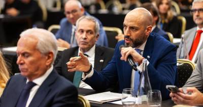 Francisco Gomes participa em Coimbra nas jornadas parlamentares do Chega.