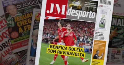 Benfica goleia com reviravolta