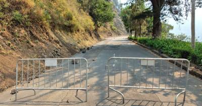 Queda de rochas devido ao incêndio encerra estrada de acesso à Pousada dos Vinháticos