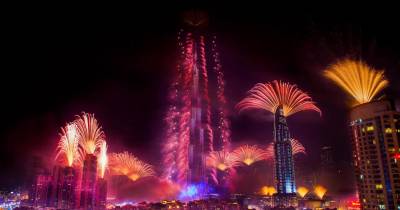 Dubai está à meia hora no ano novo