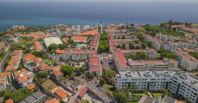 Vista aérea do Bairro da Nazaré