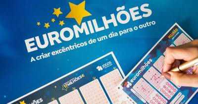 Há um ‘sortudo’ a quem saiu o primeiro prémio do Euromilhões esta sexta-feira