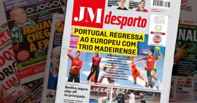 Portugal regressa ao Europeu com trio madeirense