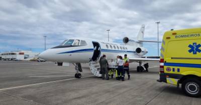 Bebé recém-nascido transferido do Funchal para Lisboa