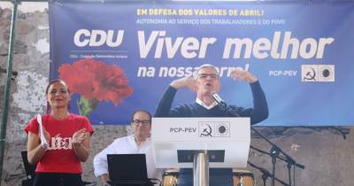 Dia da Região: CDU aborda situação política e problemas do desenvolvimento em almoço-convívio