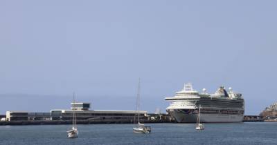 O Ventura regressou esta manhã ao Porto do Funchal, com 3.383 passageiros e 1.163 tripulantes.