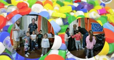 Escola da Lombada associa-se ao projeto ‘Dê uma Tampa à Indiferença’