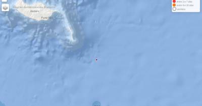 Sismo registado este domingo pelo IPMA perto das Desertas