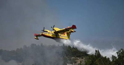 Incêndios: Dois aviões canadair de Espanha chegam hoje a Portugal