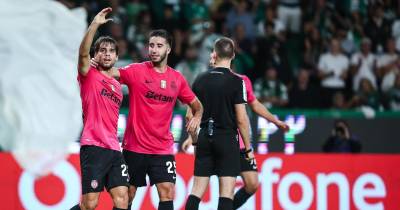 Bragança abriu a contagem em Alvalade.