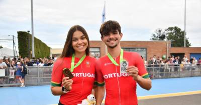 Jéssica Rodrigues e João Francisco Jesus conquistaram duas medalhas de prata para Portugal