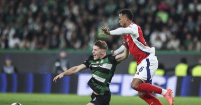 LC: Arsenal goleia Sporting em Alvalade